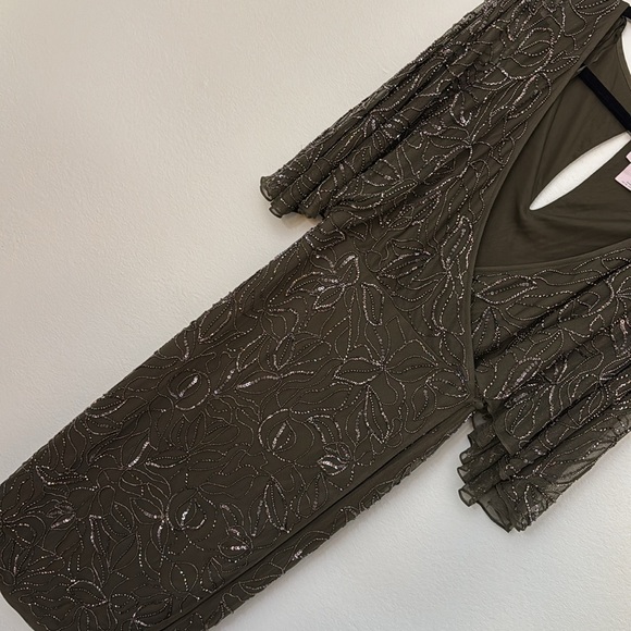 Anthropologie BHLDN Hannon Dress beaded size 10 - Picture 12 of 15